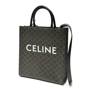 Celine Coated Canvas Black Handbags
